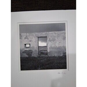 Thomas Carr Archival Giclee Print, Fort Laramie, Black A D White, Signed